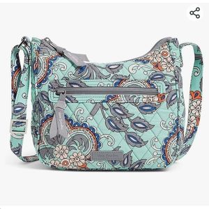 NWT Vera Bradley Mini Andi Pastel Green Floral Crossbody Bag❤